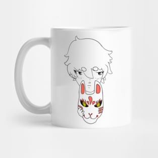 Kitsune Mask Mug